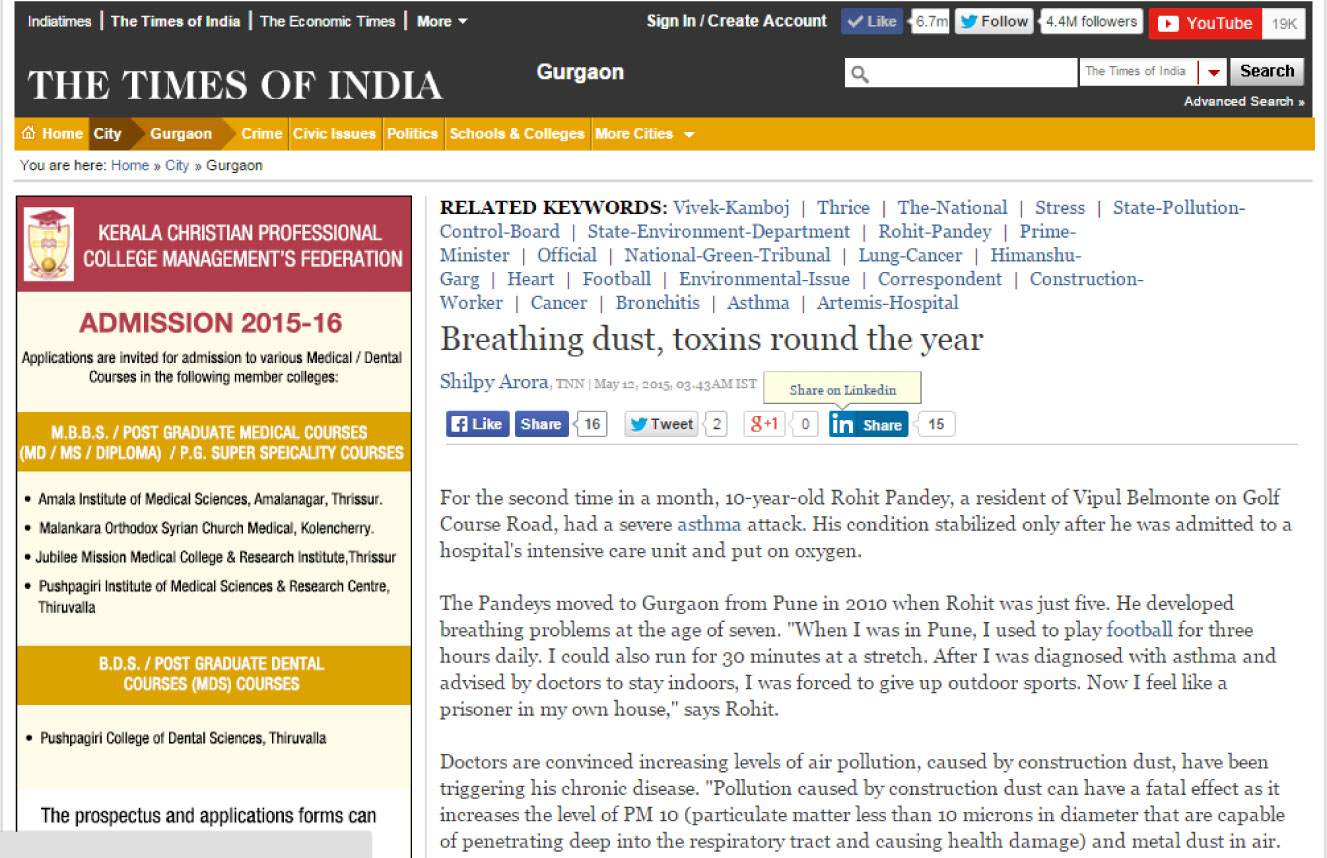 Times of India (TNN), May 12, 2015, 03.43AM IST
