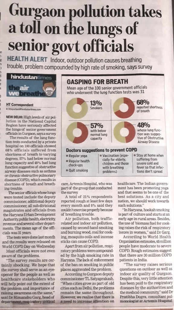 Hindustan Times 19th Nov 2015