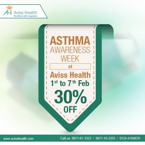 Asthma Awareness Week at AVISS HEALTH (1st to 7 th Feb)