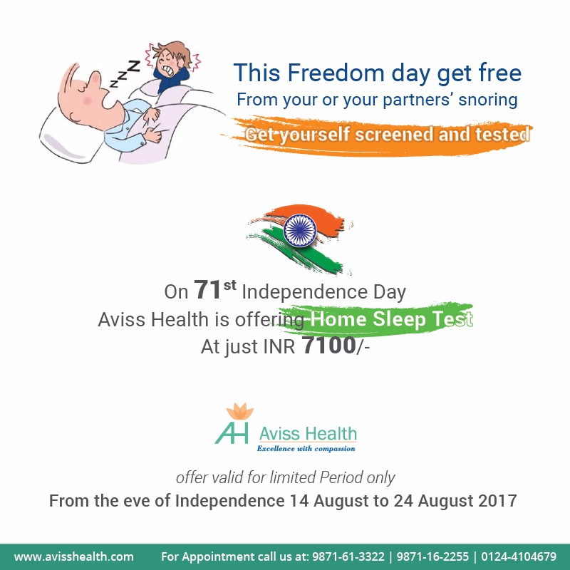 This Freedom day get free From your or your partners snoring
